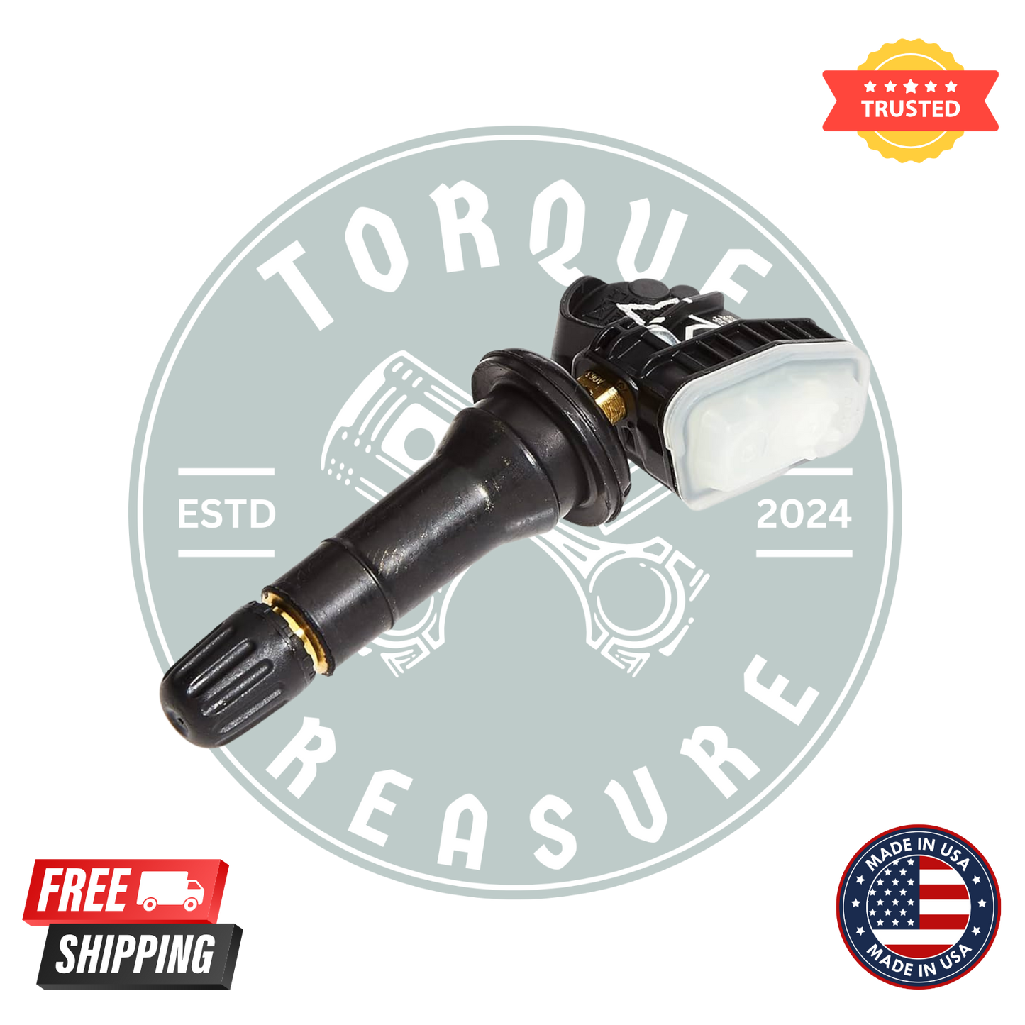 ACDelco 13586335 TPMS Tire Pressure Monitoring Sensors – Pack of 4 | OEM GM Replacement