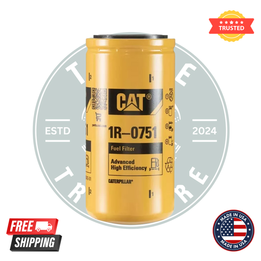 Caterpillar 1R-0751 Fuel Filter | Genuine CAT Diesel Engine Filter