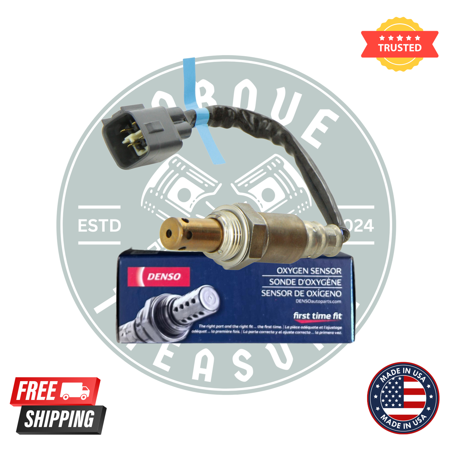 Denso 234-9051 Oxygen Sensor | Genuine OEM Replacement | OE Fit for Toyota & Lexus