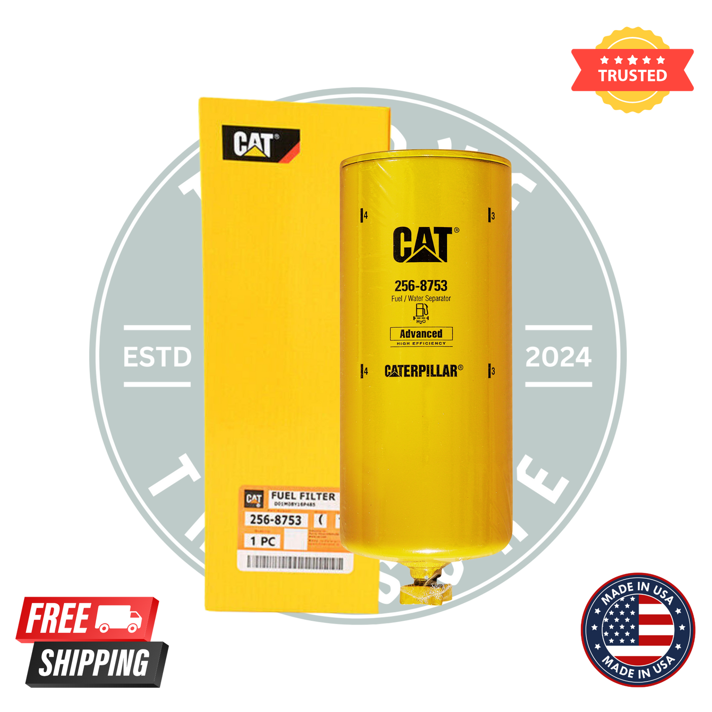 CAT 256-8753 Fuel Filter