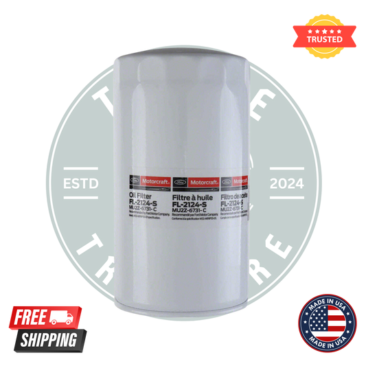 Motorcraft FL2124S Oil Filter Pack of 12 | Genuine Ford OEM Replacement | Protects Ford & Lincoln Engines