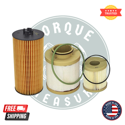 Motorcraft FL2016 Oil Filter & FD4616 Fuel Filter Set | Genuine Ford OEM