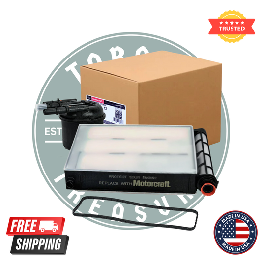 Motorcraft FD-4647 Diesel Fuel Filter Kit for 2017–2026 Ford 6.7L Powerstroke