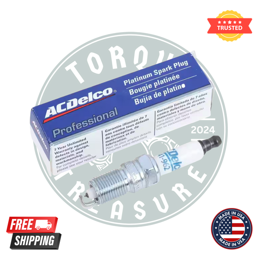 ACDelco 41-962 Professional Platinum plugs Spark Plugs – Pack of 8 for GM V8 Engines