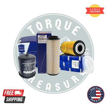 Paccar Fuel Oil & Water Separator Filters Bundle 2277129 1922496 2234788