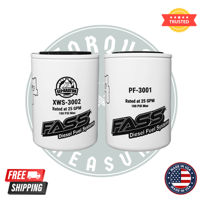 FASS Fuel Filter Bundle – XWS-3002 & PF-3001